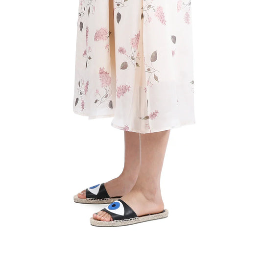 Prudence Blue Eye Espadrilles Slippers