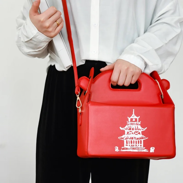 Chinese Takeout Box Bag