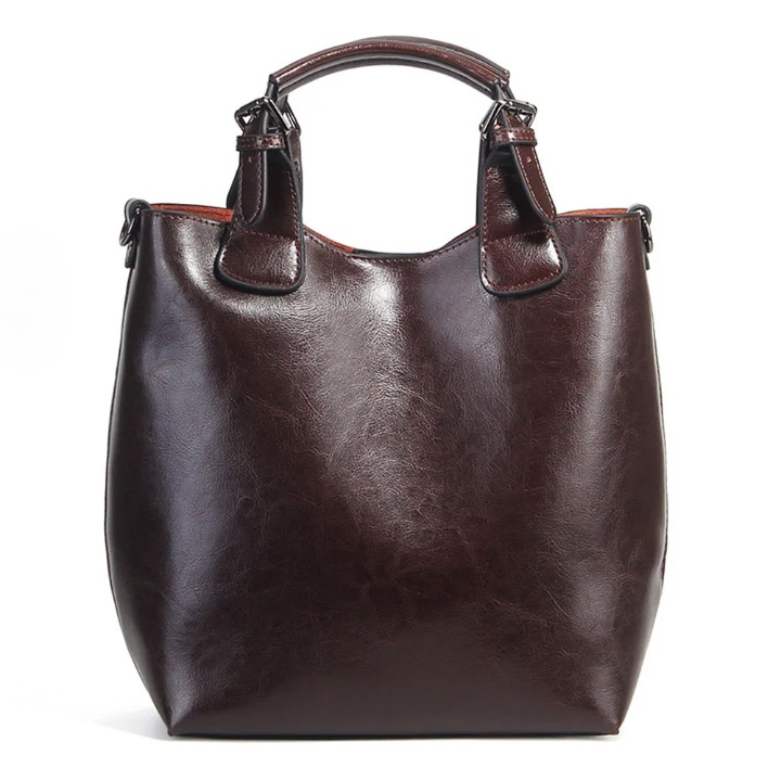 Amada Vintage Oil Finish Leather Tote