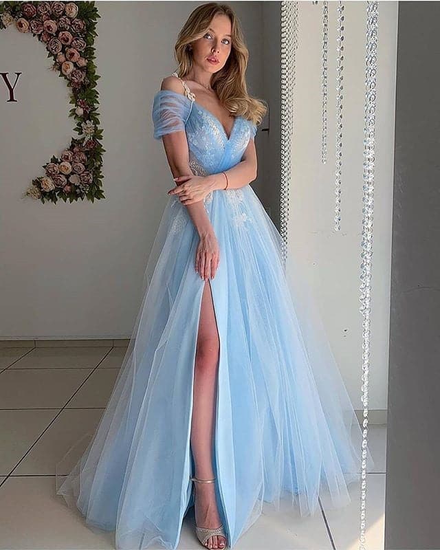 Off the Shoulder Prom Dress