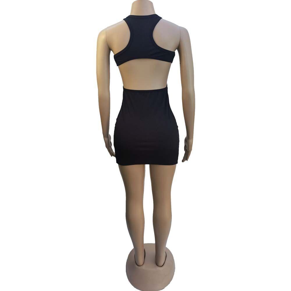 Mini Dress Summer Plain White Black T Shirt Dresses For Women