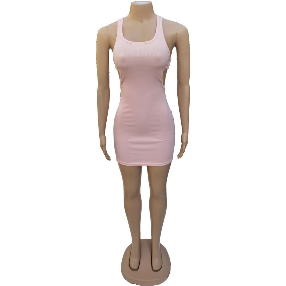 Mini Dress Summer Plain White Black T Shirt Dresses For Women