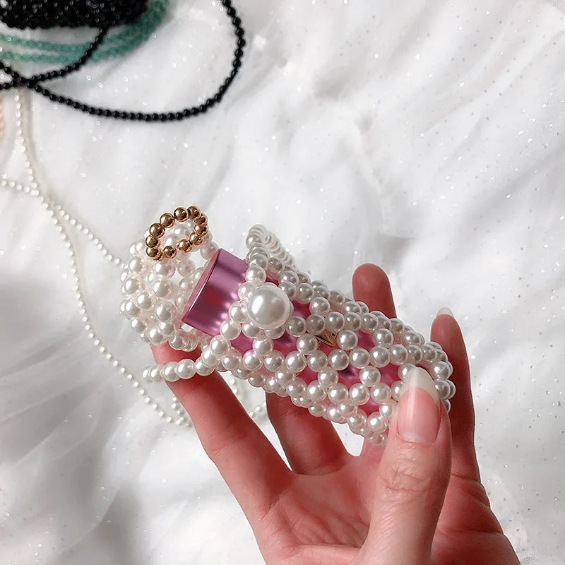 Cosima Beaded Lipstick Holder Bag