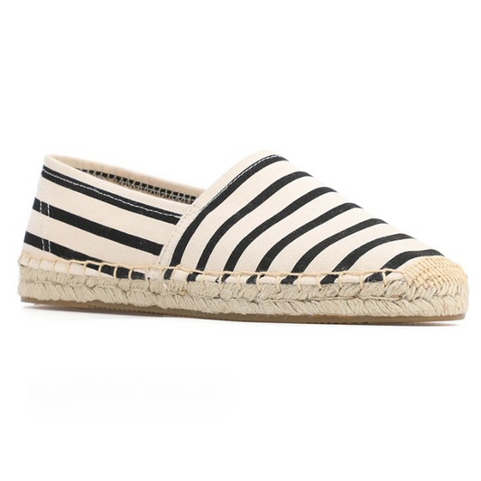 Marinière Breton Stripe Espadrille Flats