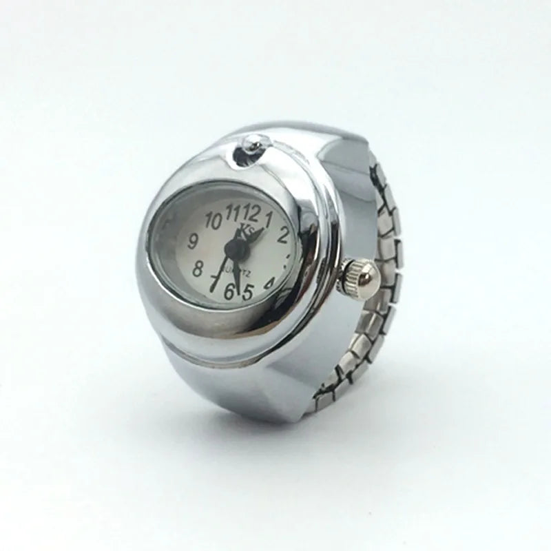 Retro Elastic Stretchy Quartz Watch Rings