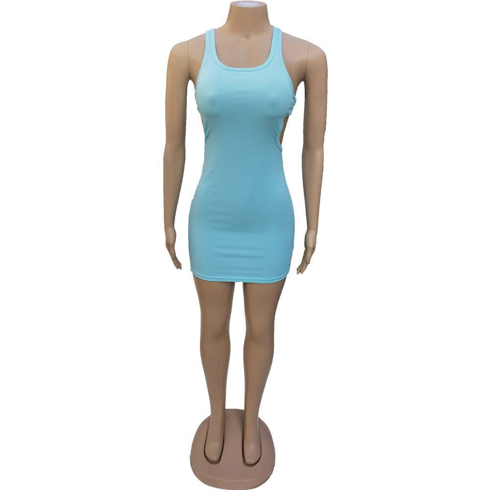 Mini Dress Summer Plain White Black T Shirt Dresses For Women