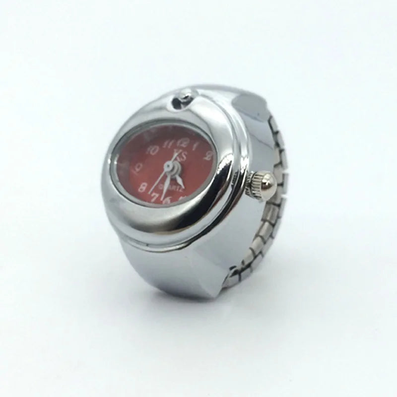 Retro Elastic Stretchy Quartz Watch Rings