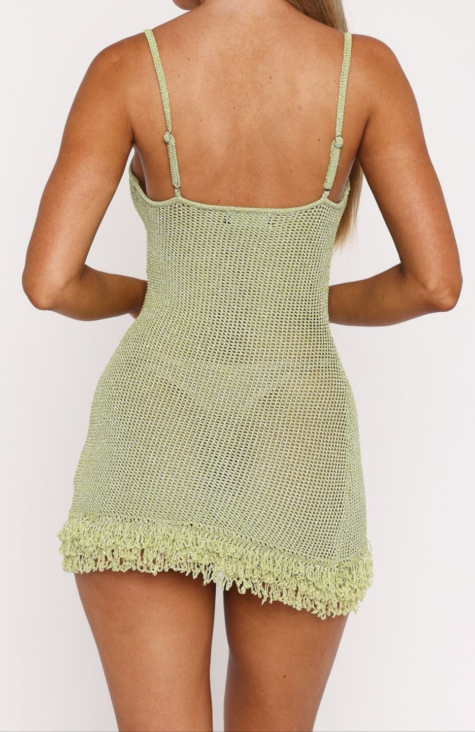 India Mini Dress Apple