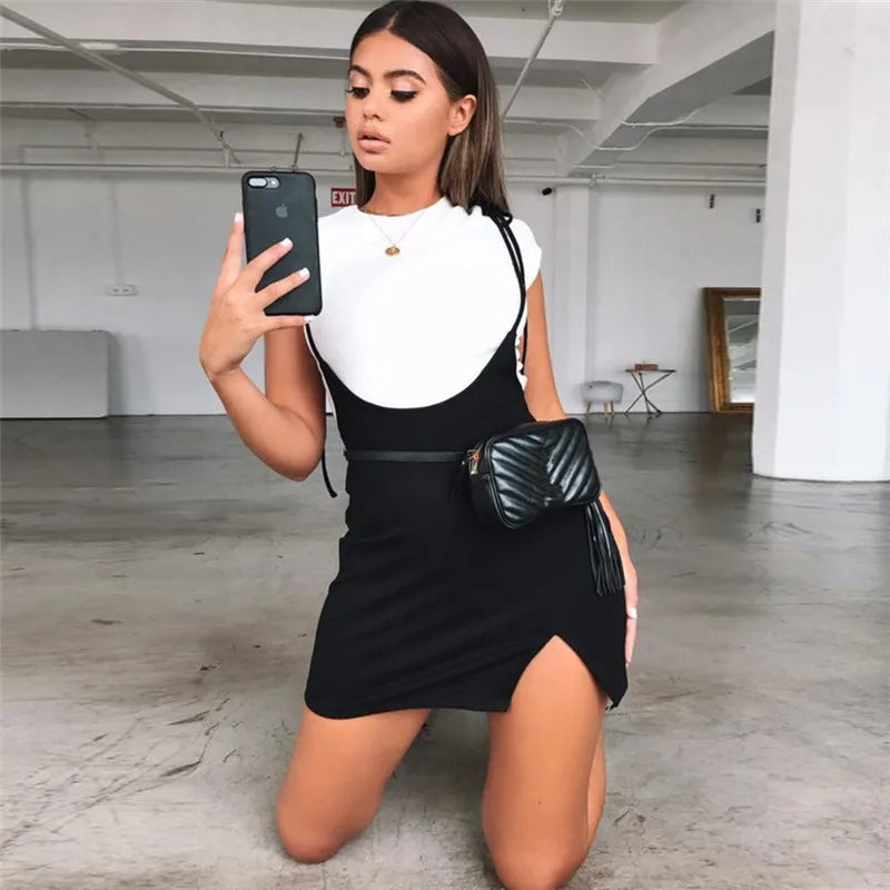 Casey Playsuit Bodycon Mini Dress