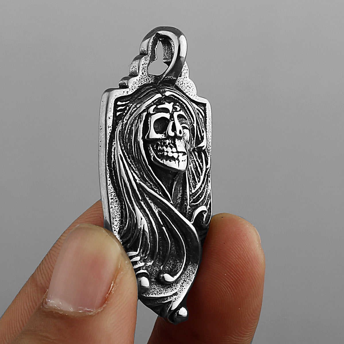 Half Man, Half Skeleton Personality Necklace