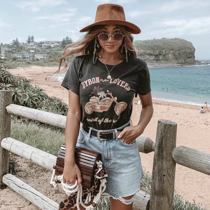 Beach Boho Cotton Tee