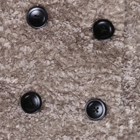 Nil Soft Curly Faux Fur Hooded Jacket