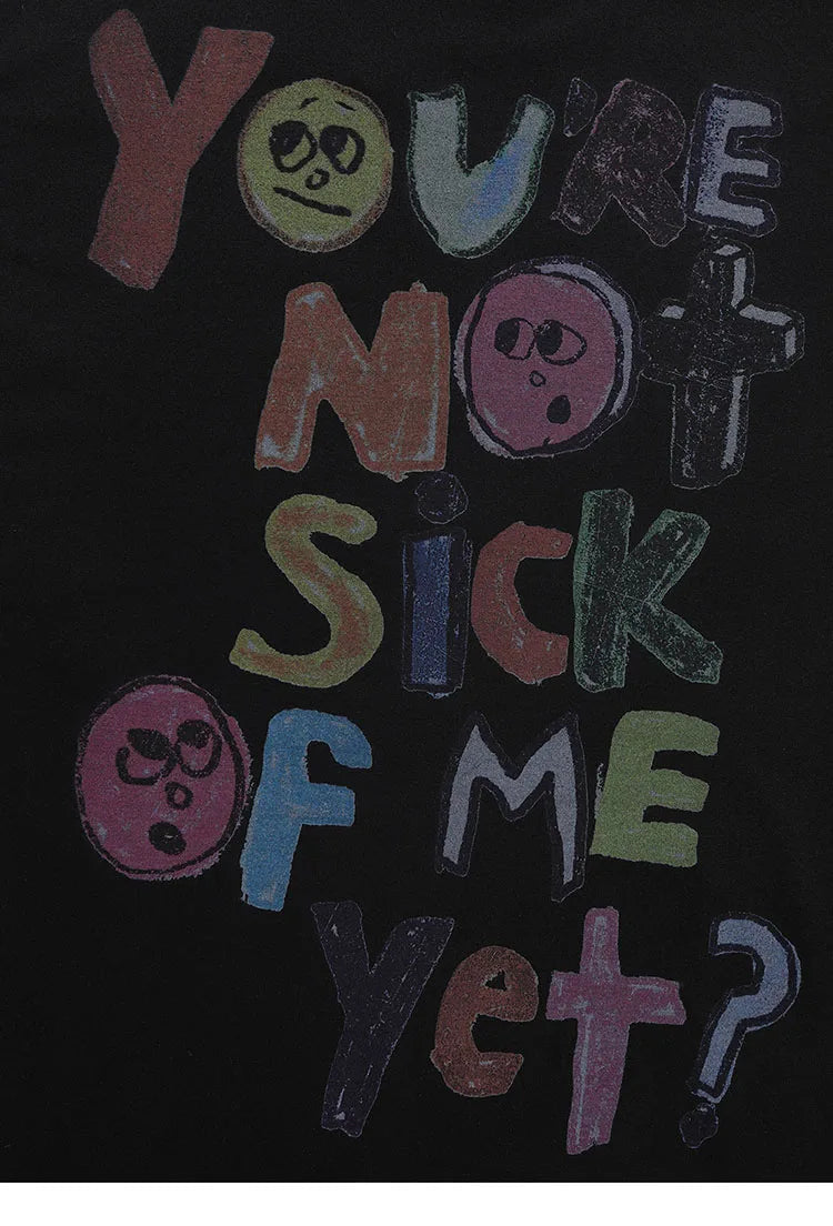 Unisex Oversized Graffiti Hip Hop T-Shirts