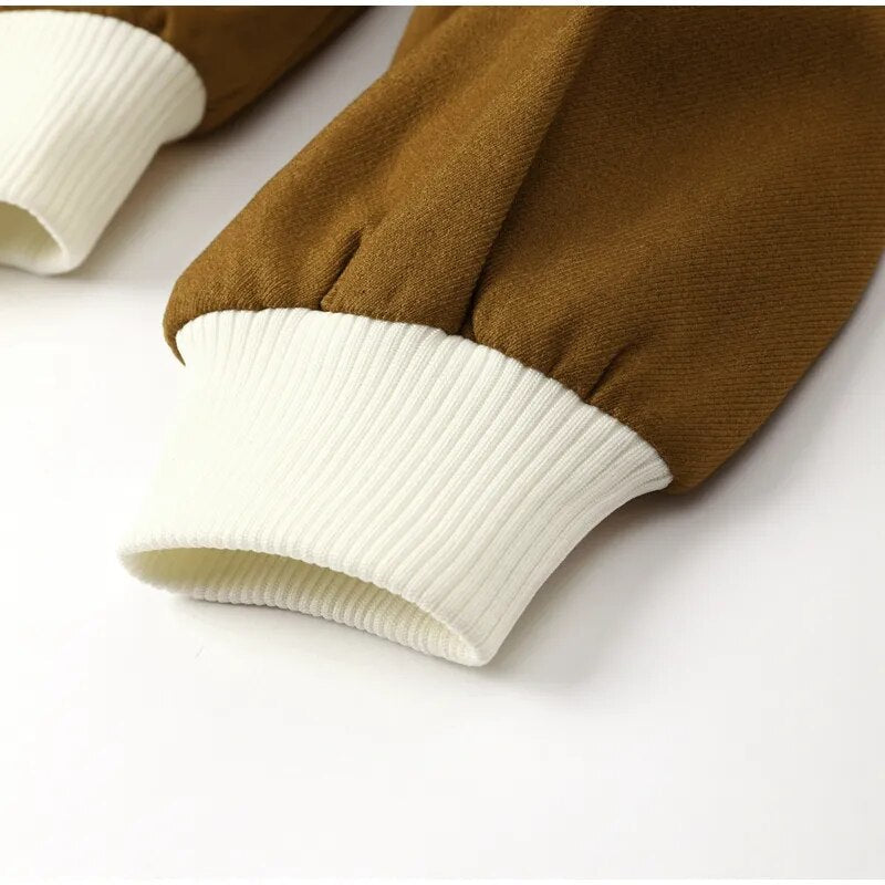 Hila Casual Autumn Crop Bomber Jackets