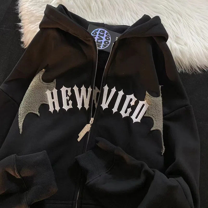 Hip Hop Dark Bat Wing Hoodie