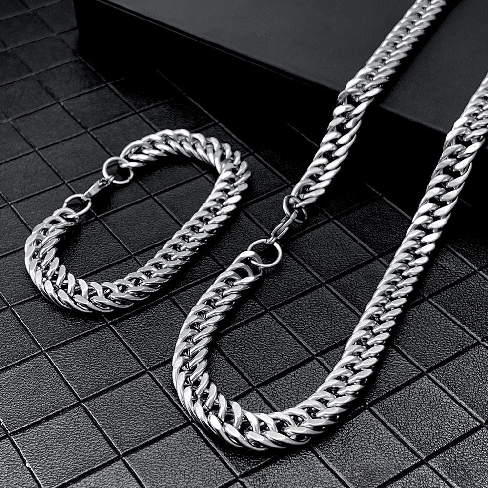 Hip-hop Grinding Chain Bracelet