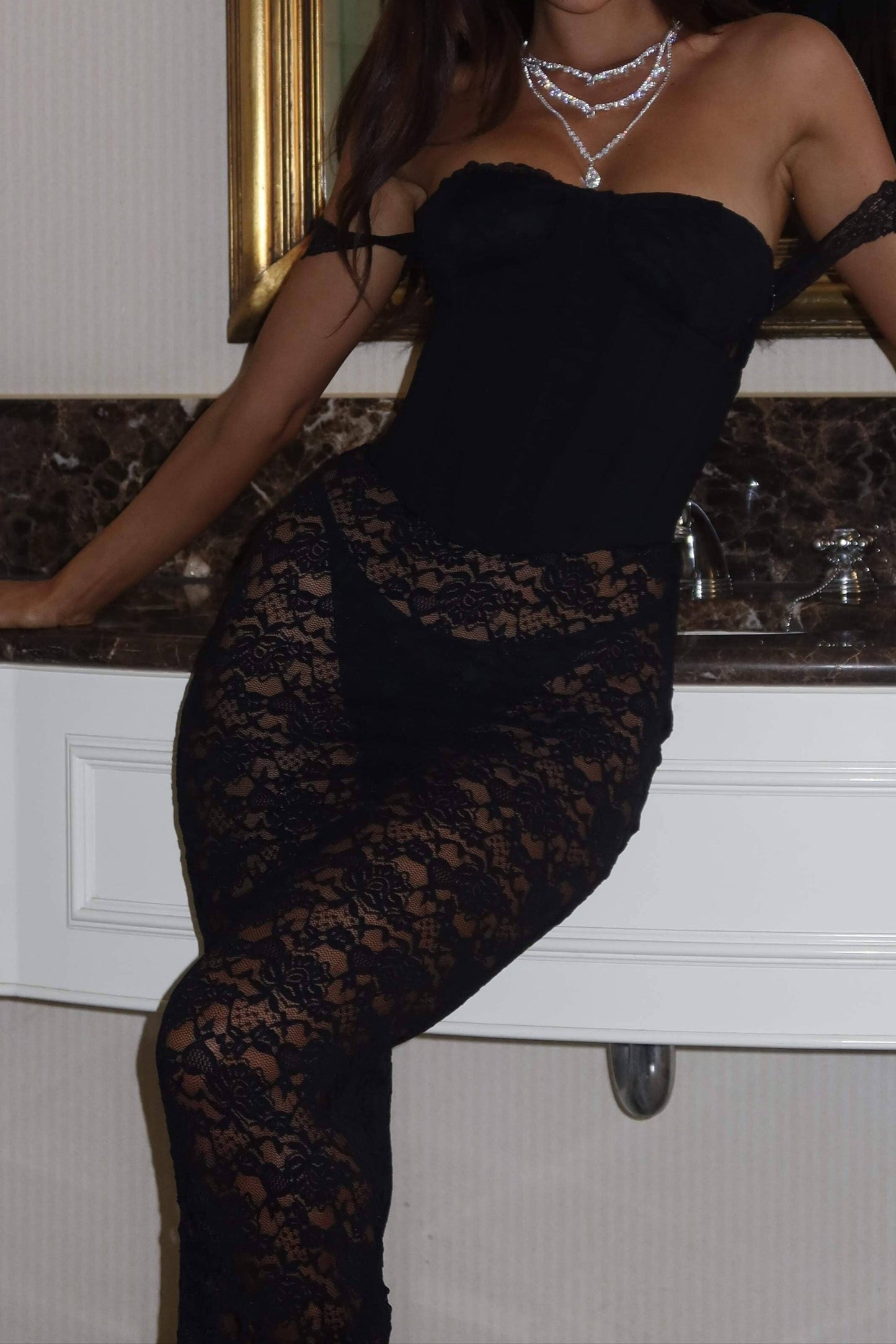 Gemma Maxi Dress Black