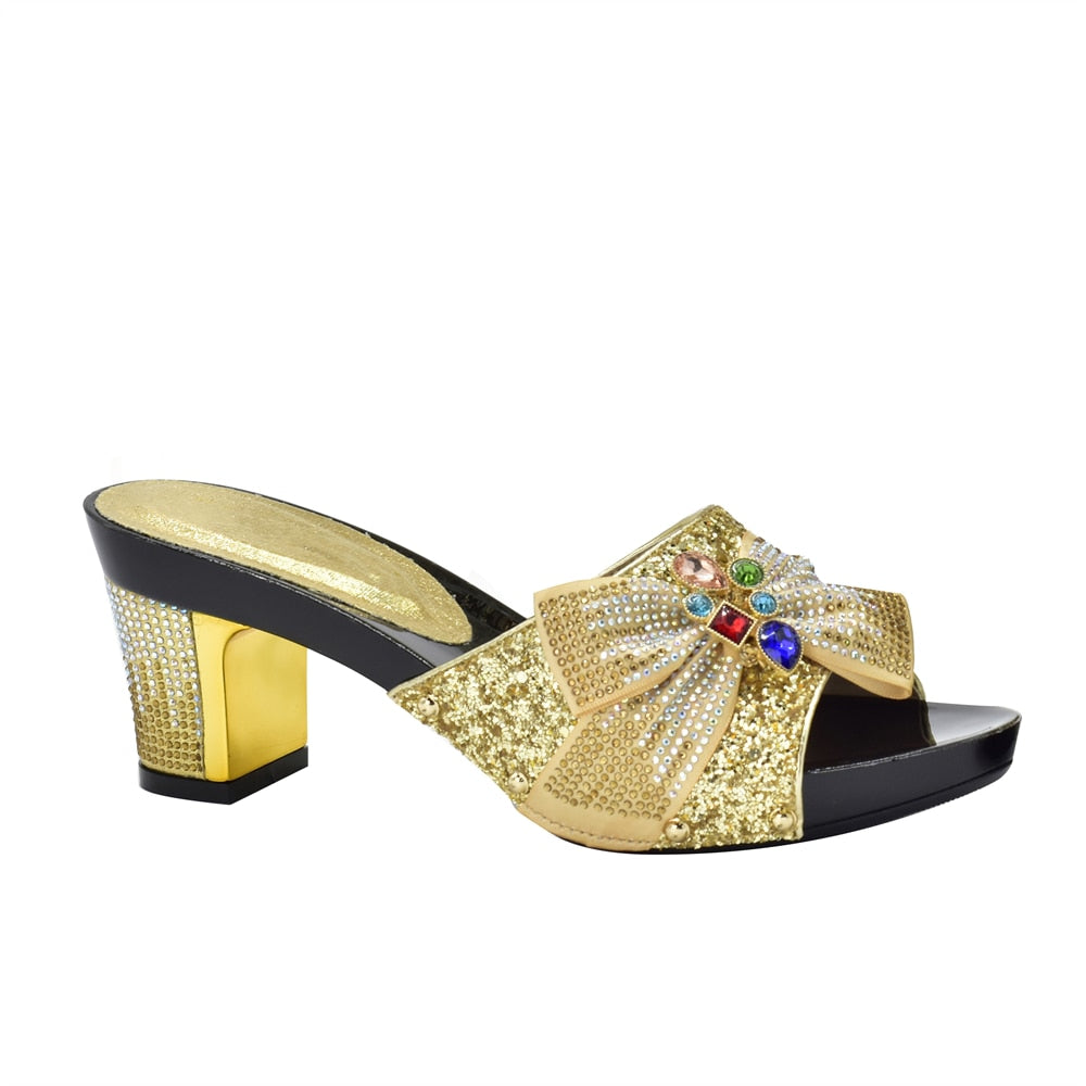 Imelda Bejeweled Sequin Sandals - 6 Colors