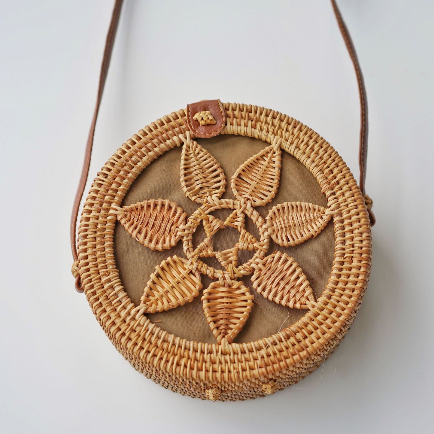 Indah Balinese Pattern Rattan Bag - 10 Patterns