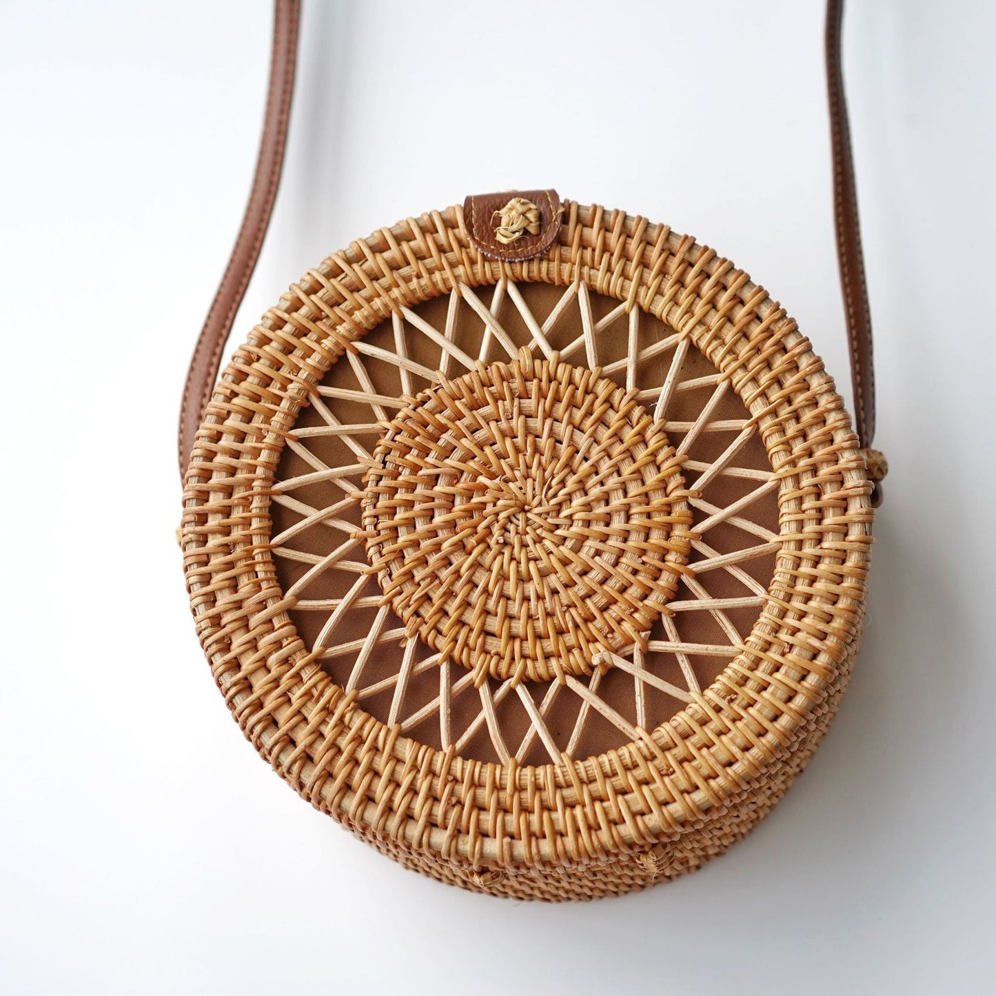 Indah Balinese Pattern Rattan Bag - 10 Patterns