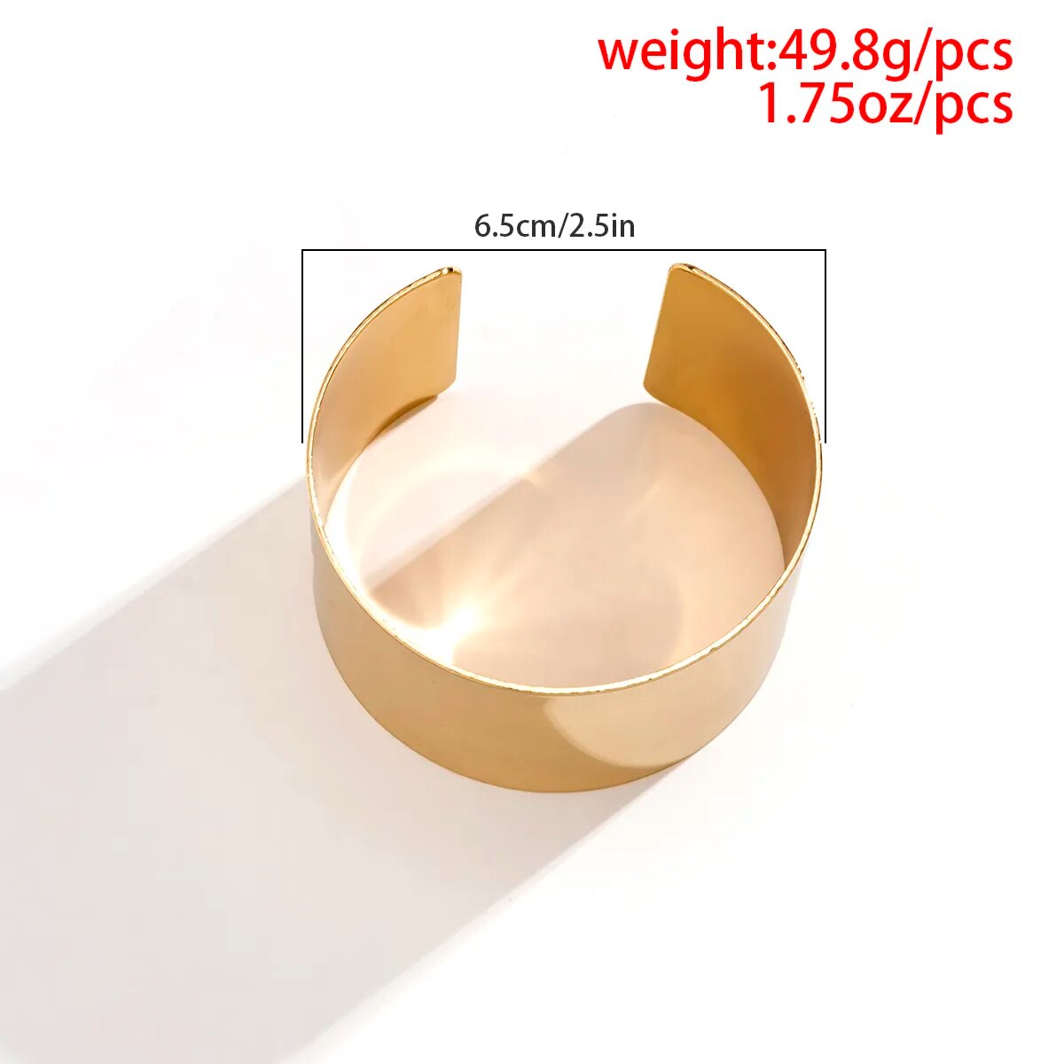 Ingrid Barrel Cuff Bracelet - Gold or Silver