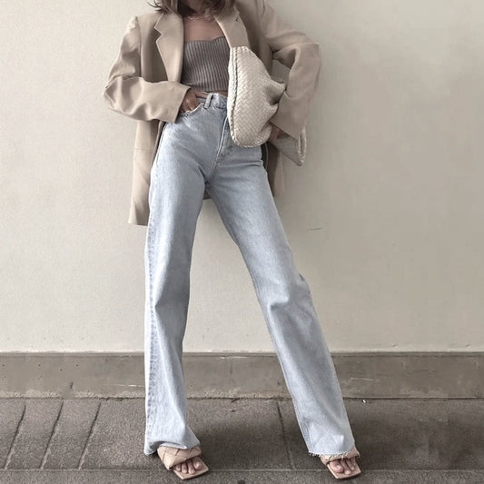 Jamie High Waisted Wide Leg Jeans - 4 Colors