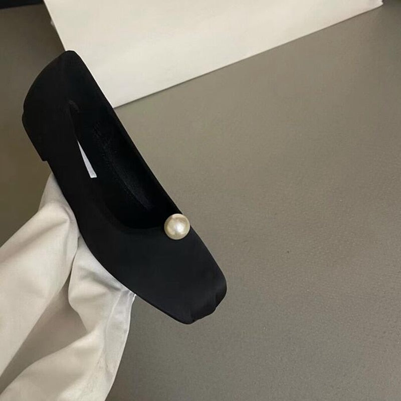 Jannie Satin Ballet Flats - 4 Colors