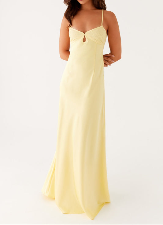 Joanie Maxi Dress - Yellow
