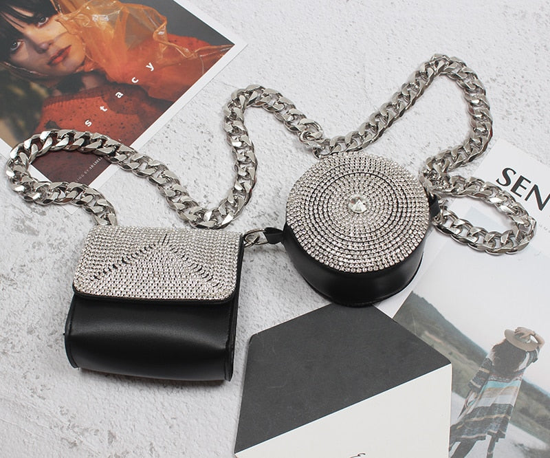 Joelle Embellished Fanny Belt / Shoulder Bags - 2 Styles