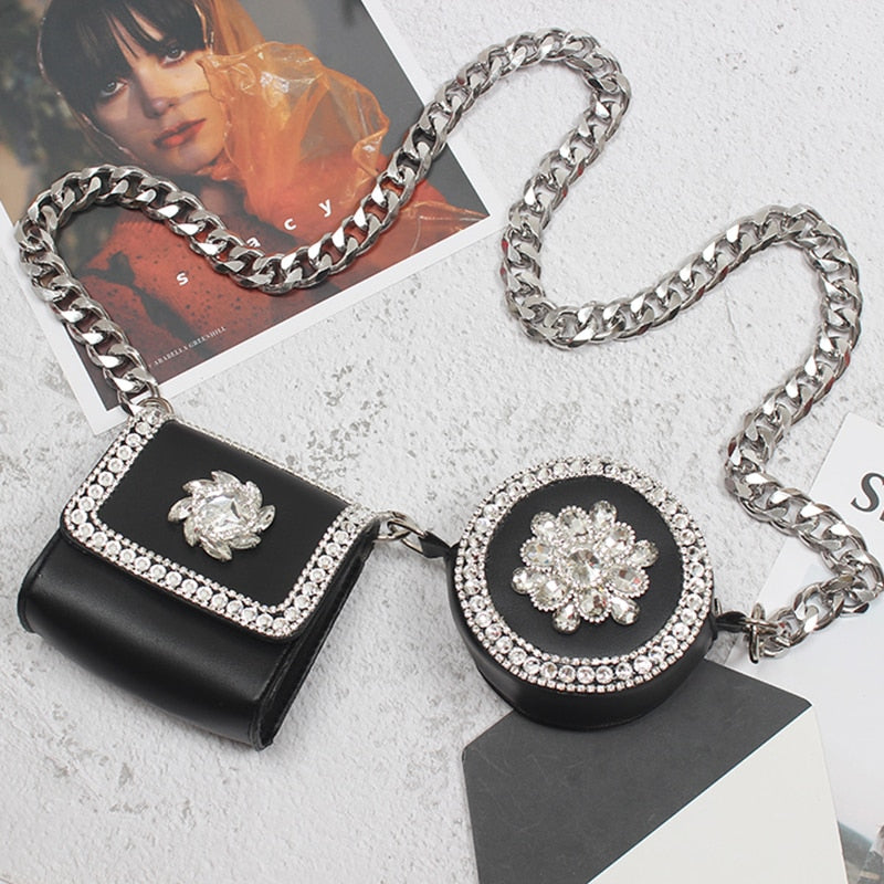 Joelle Embellished Fanny Belt / Shoulder Bags - 2 Styles