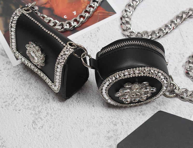 Joelle Embellished Fanny Belt / Shoulder Bags - 2 Styles