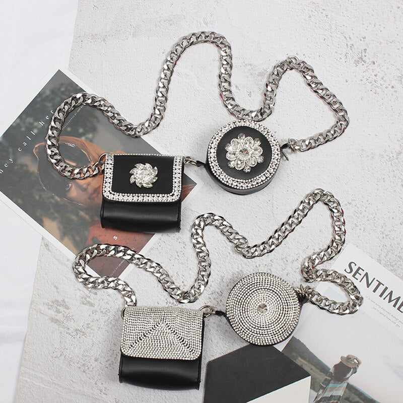 Joelle Embellished Fanny Belt / Shoulder Bags - 2 Styles