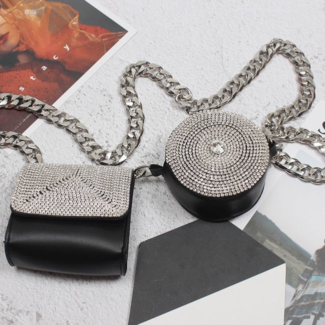 Joelle Embellished Fanny Belt / Shoulder Bags - 2 Styles