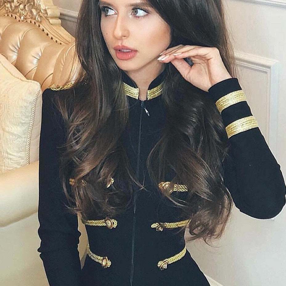 Josephine Embroidery Victorian Jacket