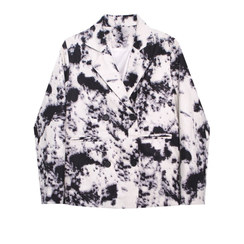 Kali Tie Dye Prints Blazer