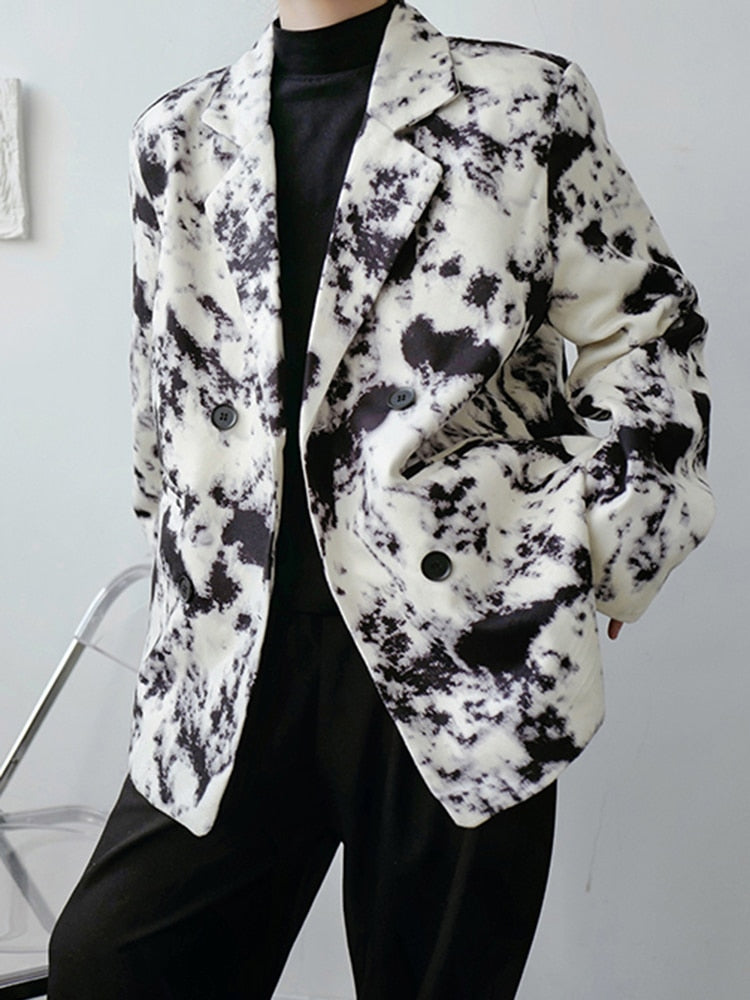 Kali Tie Dye Prints Blazer