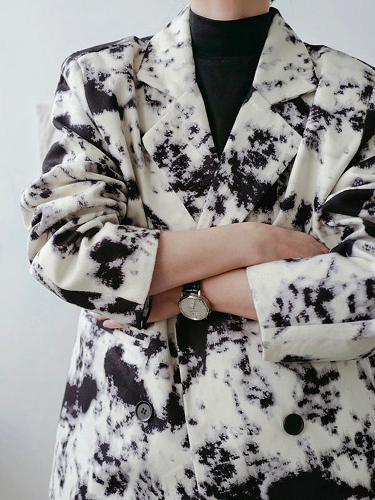 Kali Tie Dye Prints Blazer