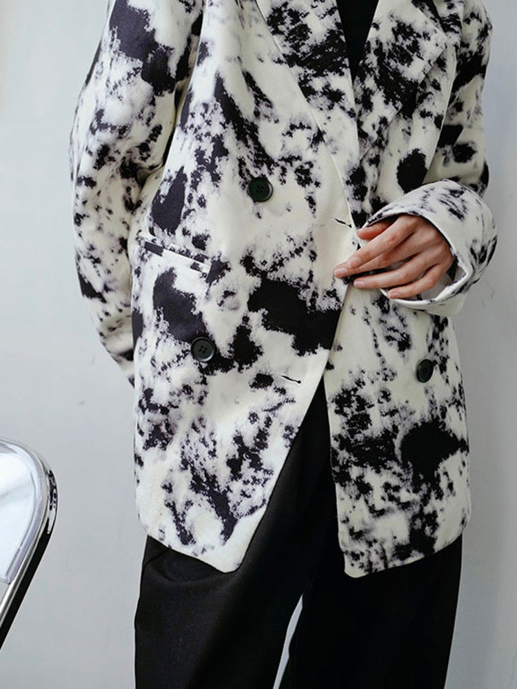 Kali Tie Dye Prints Blazer