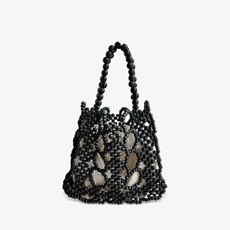 Kana Colorful Beaded Mini Tote Bag - 4 Colors