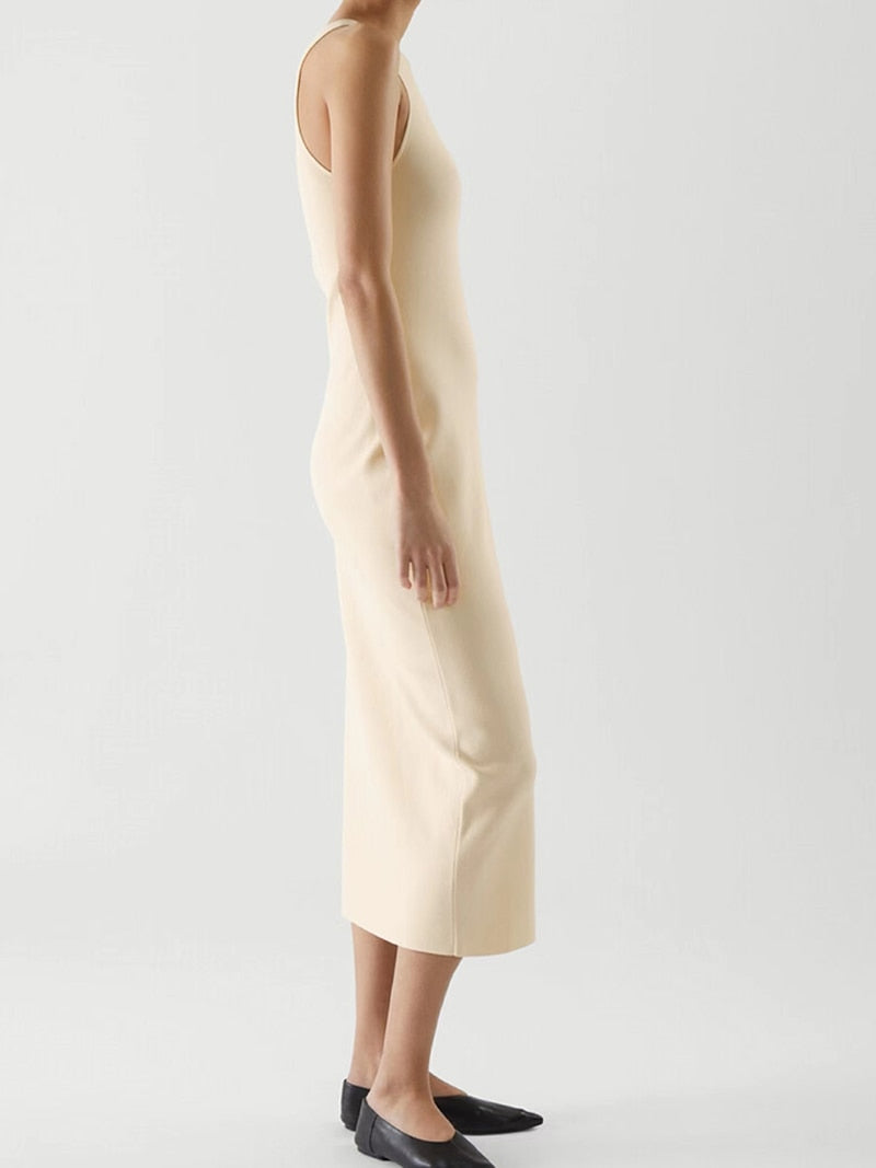 Karey Minimalist Casual Tank Dress - 2 Colors