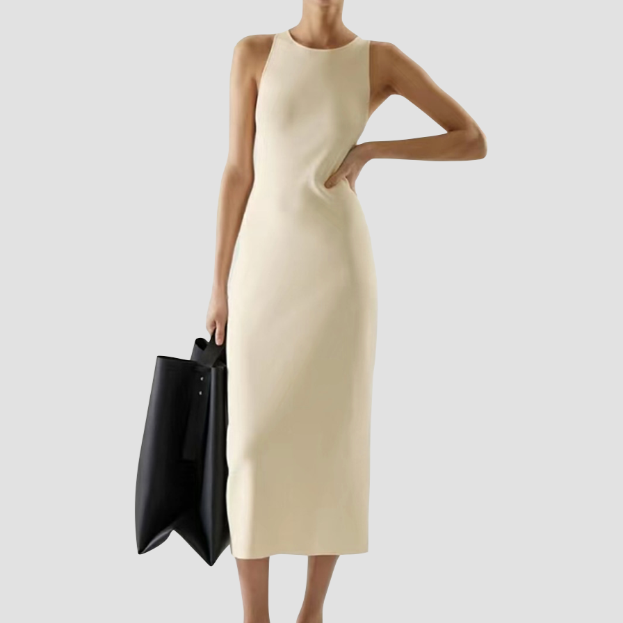 Karey Minimalist Casual Tank Dress - 2 Colors