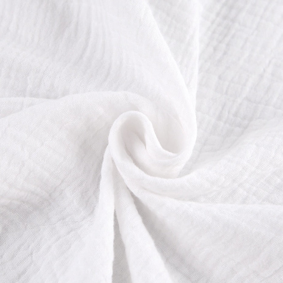 Karie Cotton Gauze Tunic Blouse and Pants Sets - 2 Colors