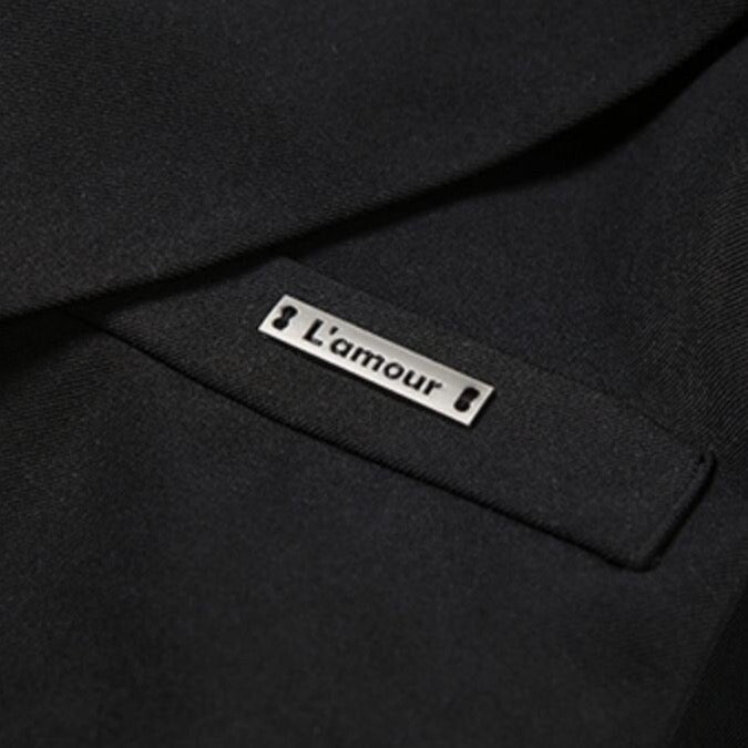 Karim Cropped Jacket with Harness Band