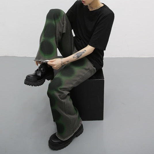 Karim Harajuku Grunge Denim Pants