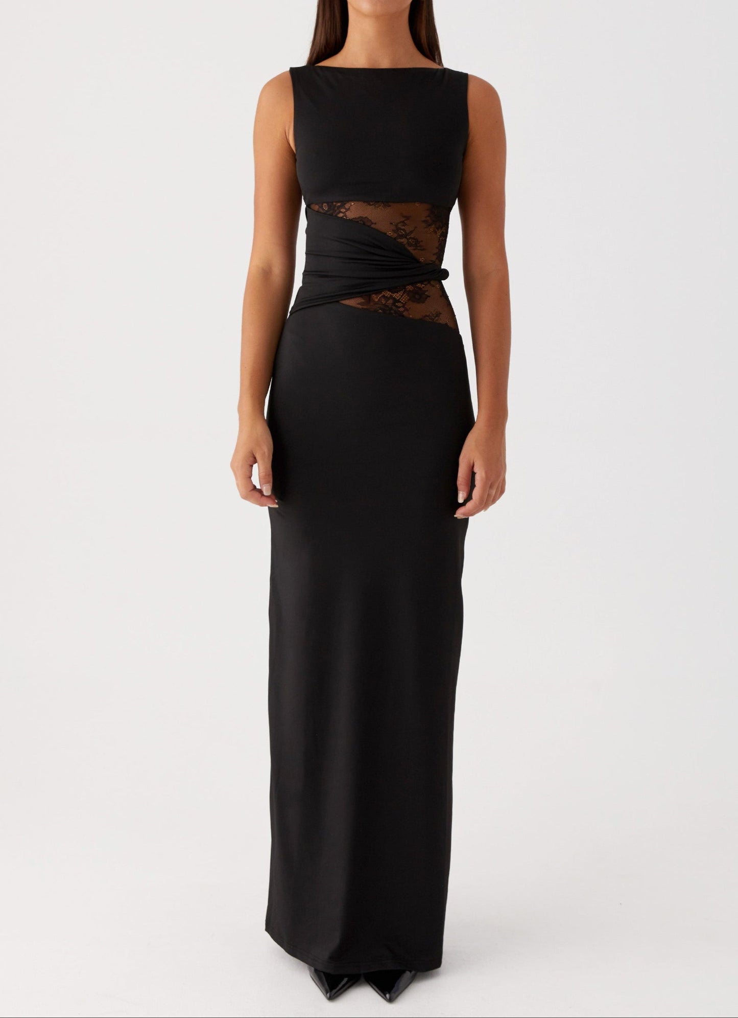 Delfina Maxi Dress - Black