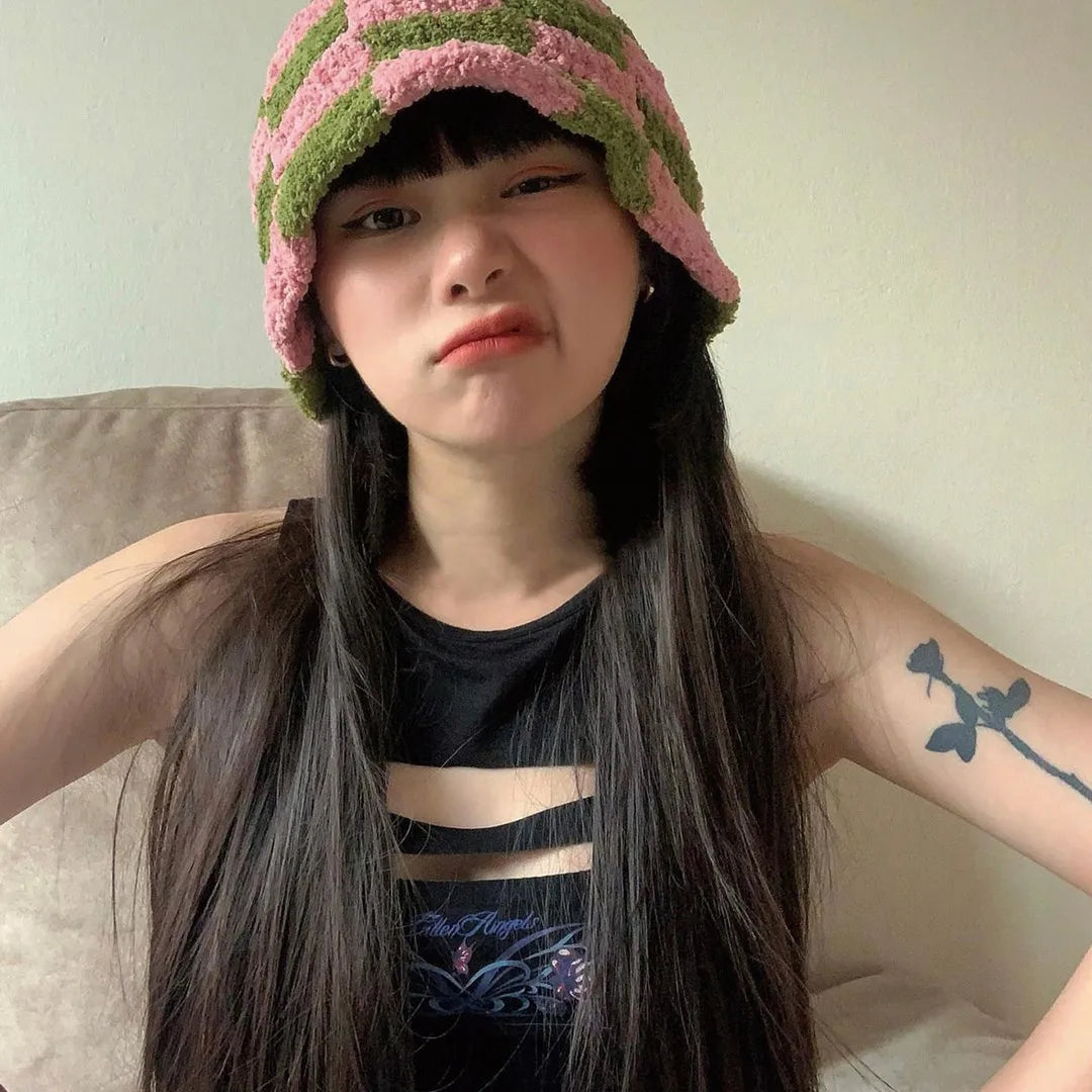 Y2K Aesthetics Hollow Out Fairycore Grunge Mall Goth Harajuku Crop Top