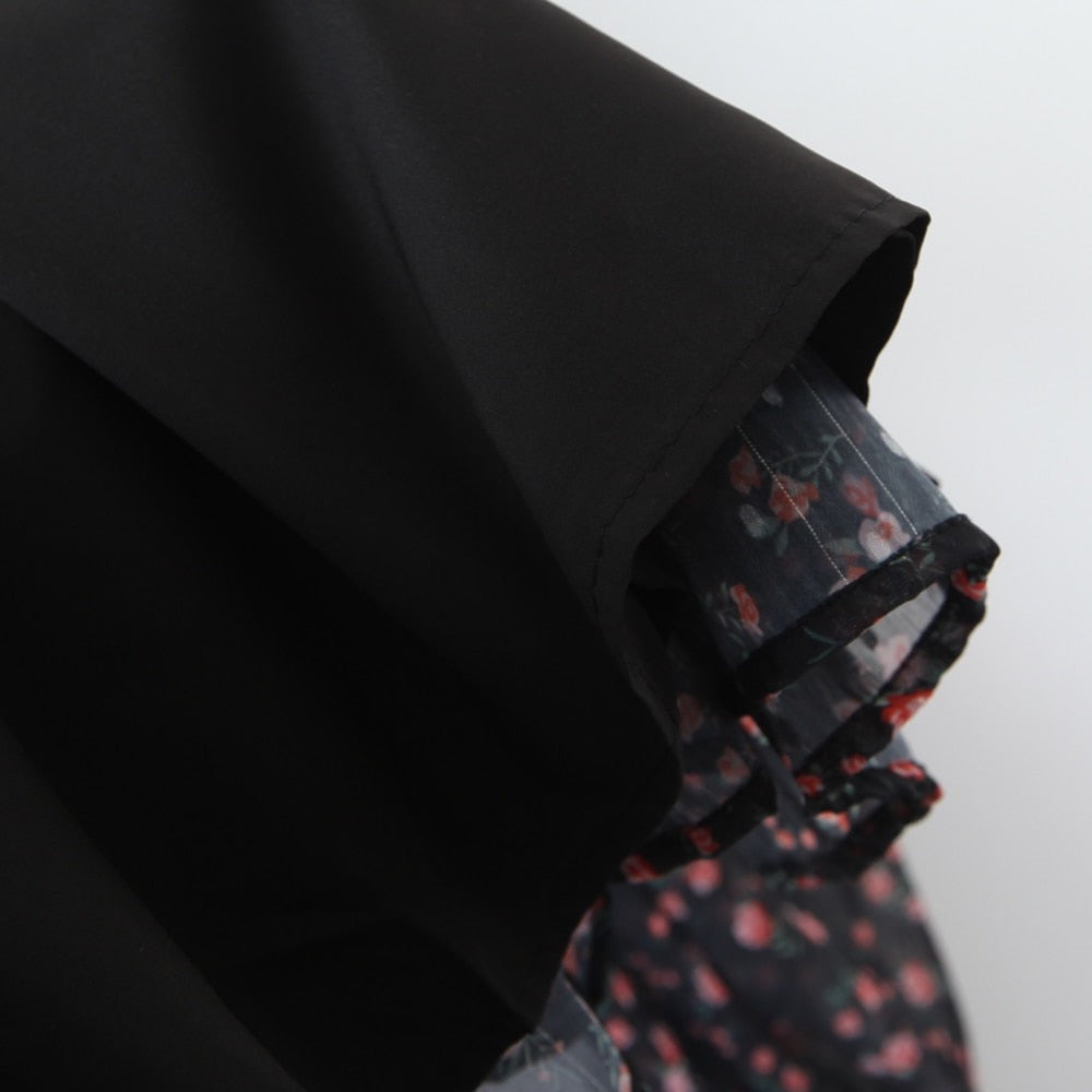 Katarina Floral Bustier Chiffon Dress - 2 Colors