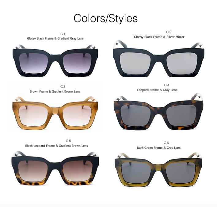 Kate Square Vintage Sunglasses