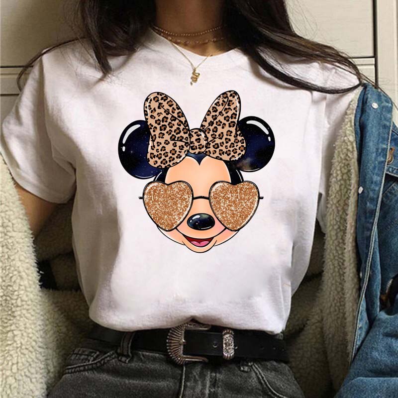 Kawaii Disney Cartoon Mickey T Shirt