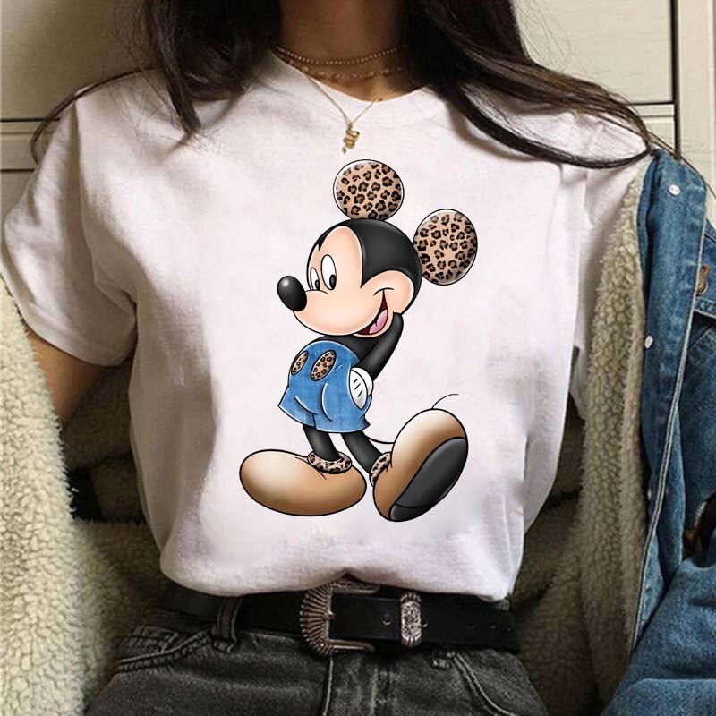 Kawaii Disney Cartoon Mickey T Shirt